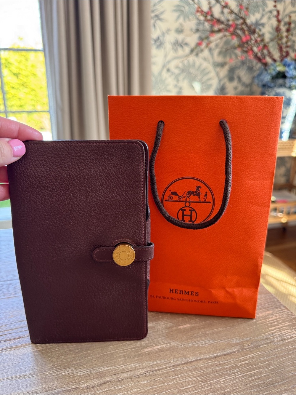 Hermès Dogon Wallet - Brown Togo Leather w/ Gold Hardware
